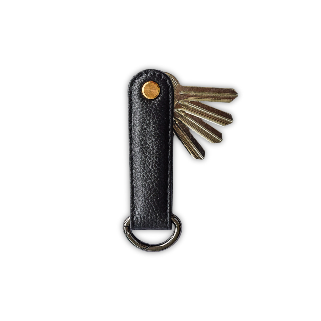 Midnight Black Pebbled Leather