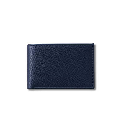Sleekey FoldOne - Navy Blue & Sandstone Combo Pebbled Leather
