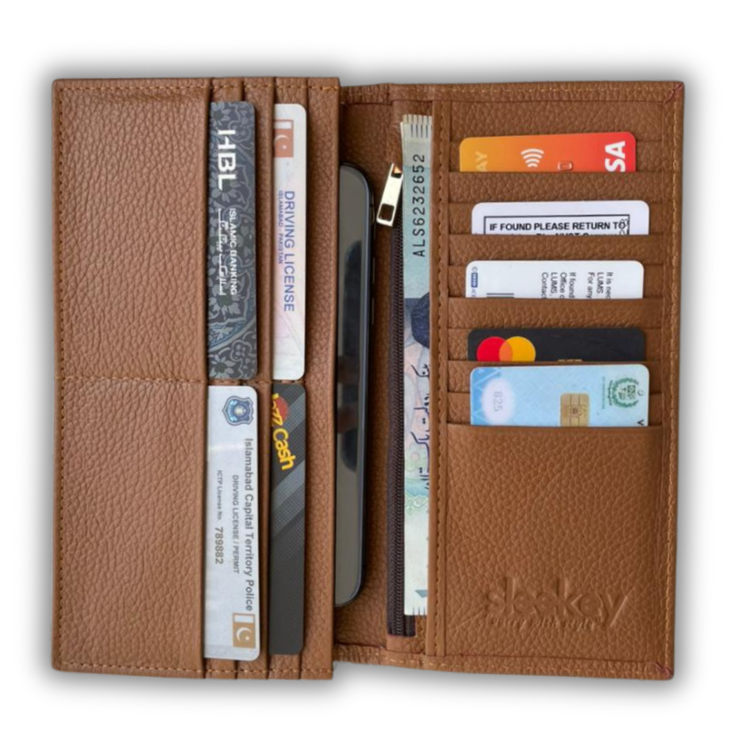 Sleekey - Classic Long Wallet - Sandstone