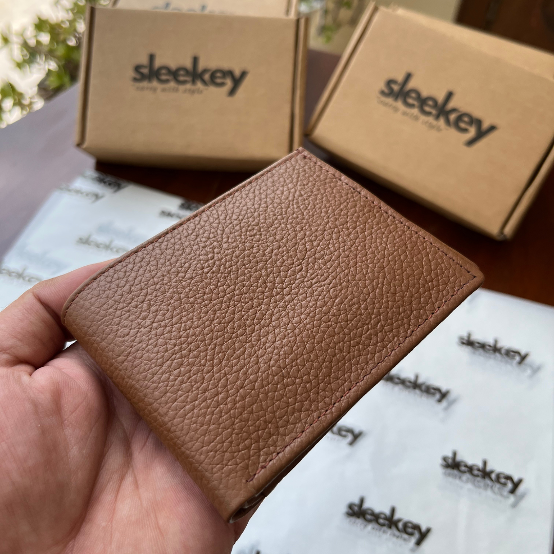 Sleekey FoldOne - Sandstone Pebbled Leather