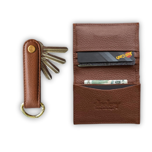 Key & Pocket Organizer - Sandstone Pebbled Leather