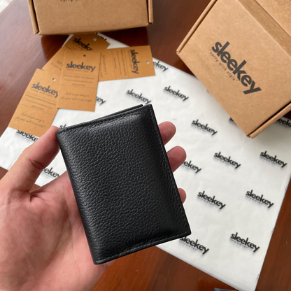 PocketPro - Black Pebbeled Leather