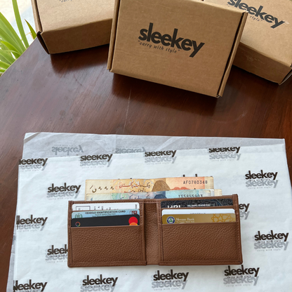 Sleekey FoldOne - Sandstone Pebbled Leather