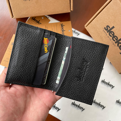 PocketPro - Black Pebbeled Leather