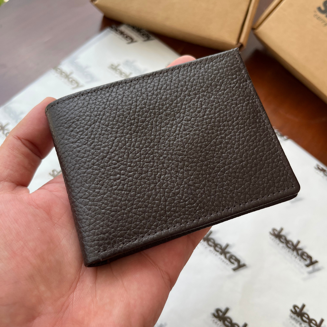 Sleekey FoldOne - Chestnut Pebbled Leather