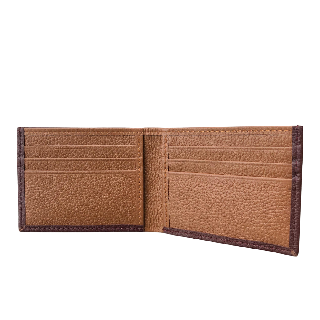 Sleekey FoldOne - Burgundy Pebbled Leather