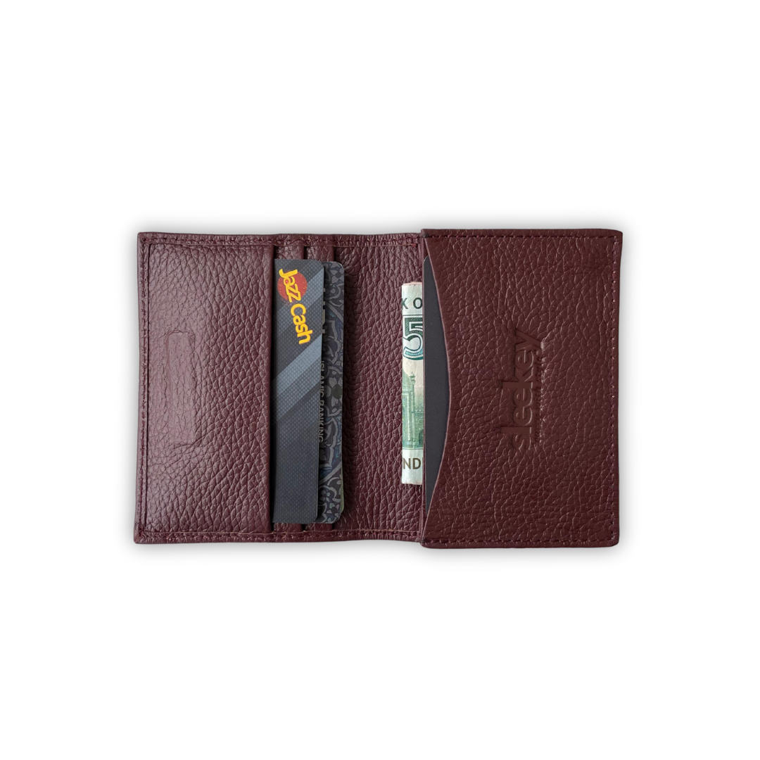 PocketPro - Burgundy Pebbled Leather