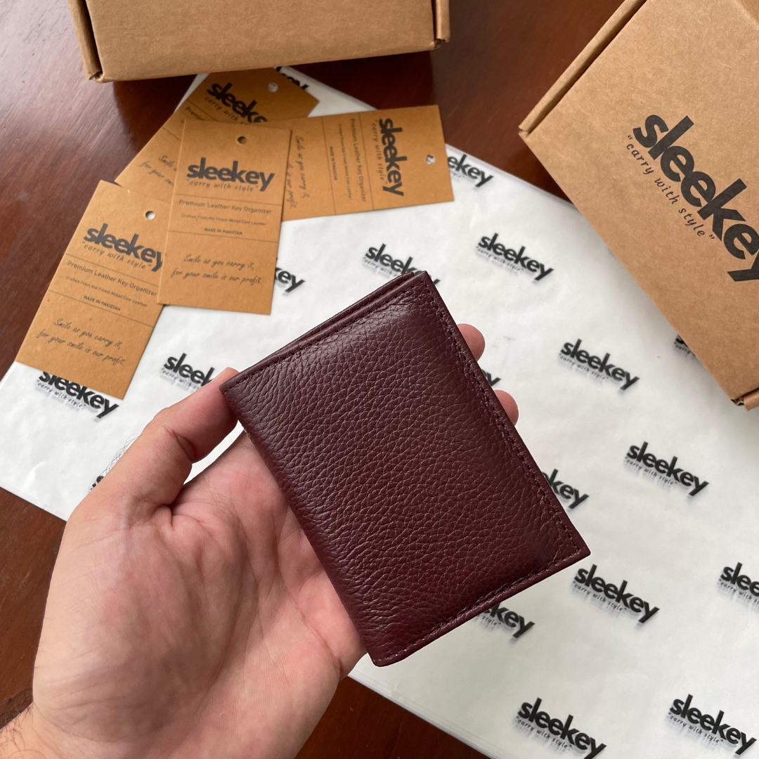 PocketPro - Burgundy Pebbled Leather