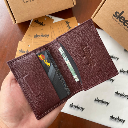 PocketPro - Burgundy Pebbled Leather