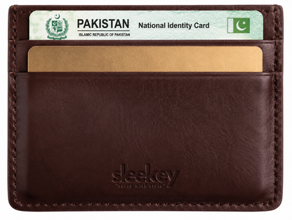 Sleekey CardPro – Slim Leather Card Holder Wallet