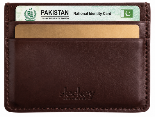Sleekey CardPro – Slim Leather Card Holder Wallet