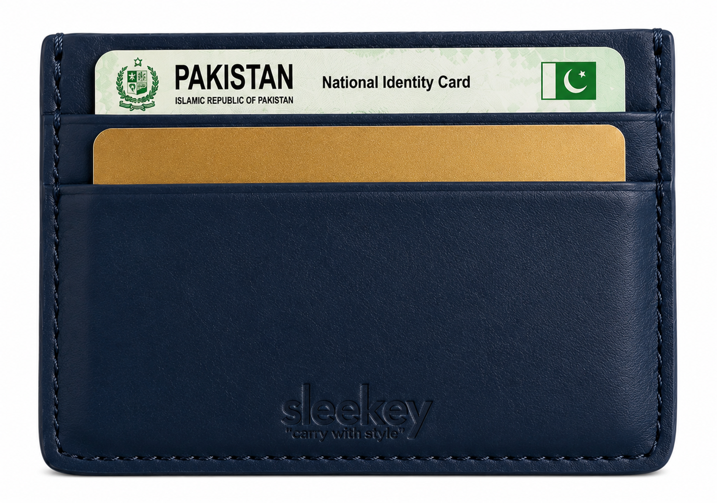 Sleekey CardPro – Slim Leather Card Holder Wallet