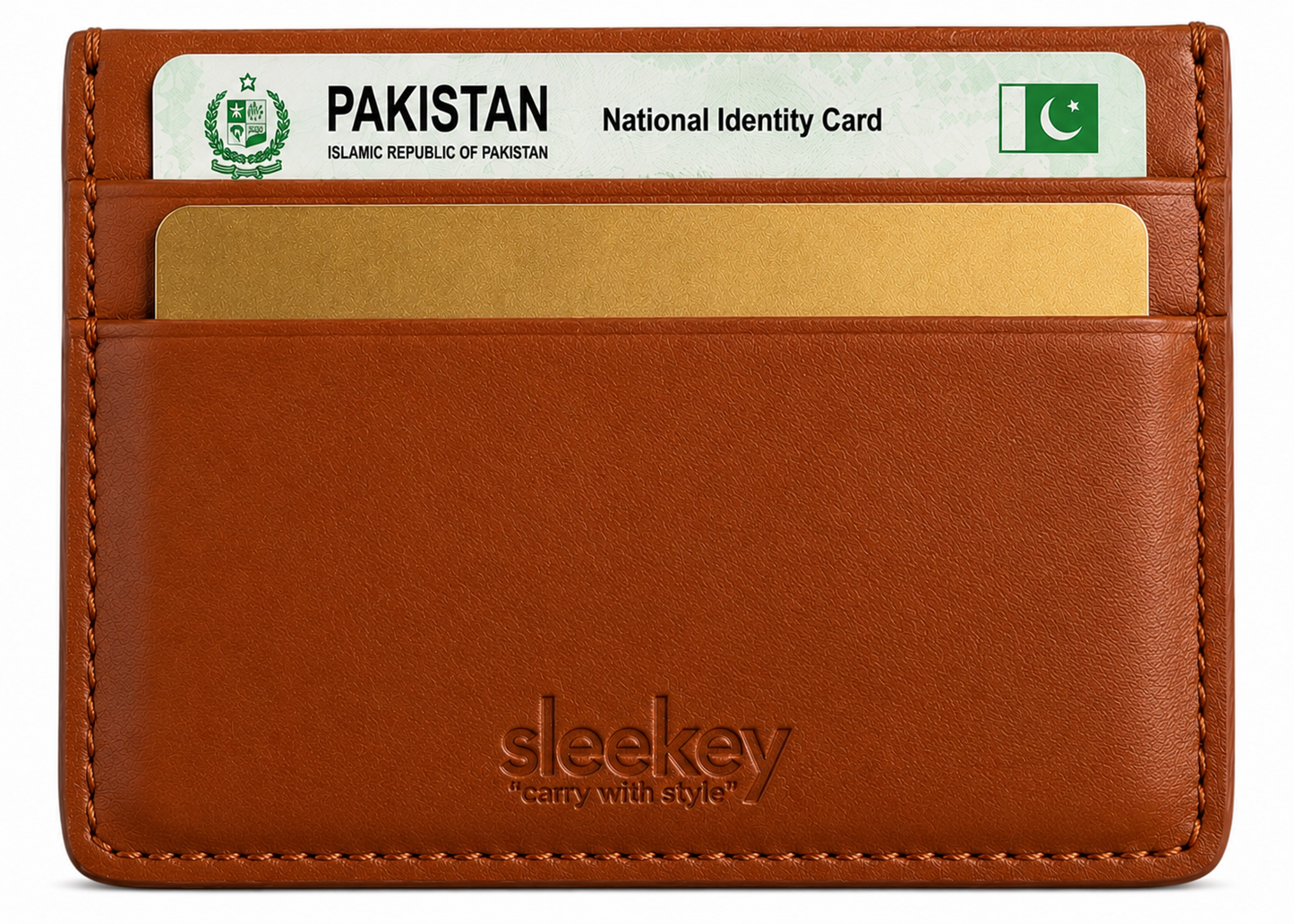 Sleekey CardPro – Slim Leather Card Holder Wallet