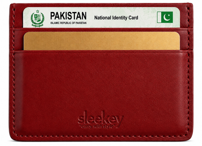 Sleekey CardPro – Slim Leather Card Holder Wallet