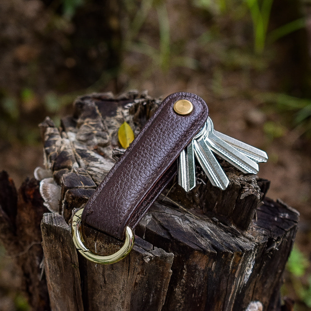 Chestnut Pebbled Leather