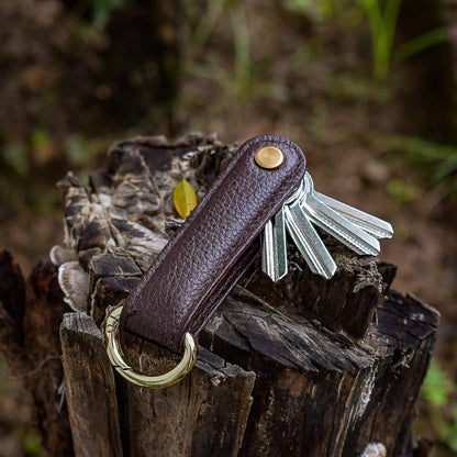 Chestnut Pebbled Leather