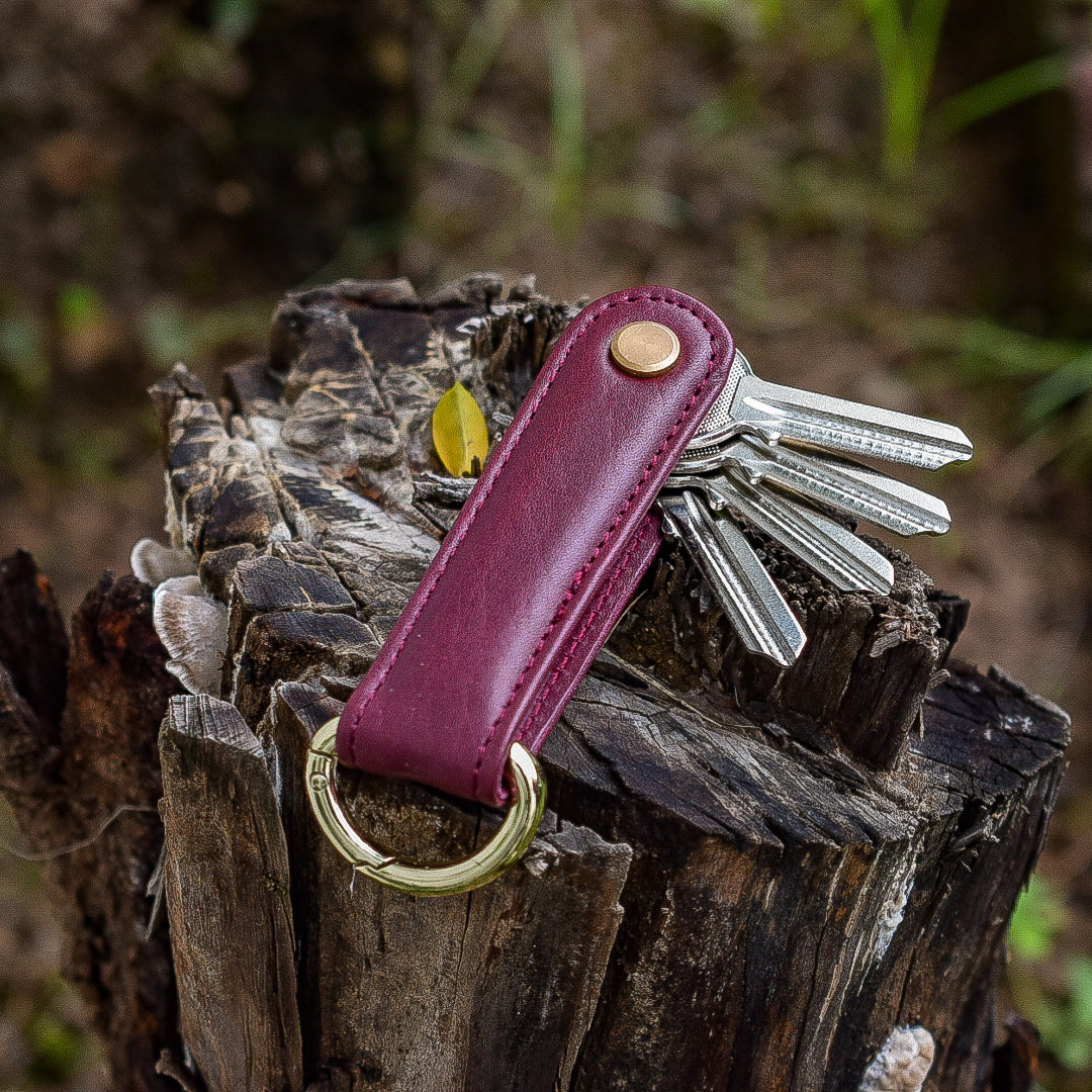 Burgundy Classic Leather