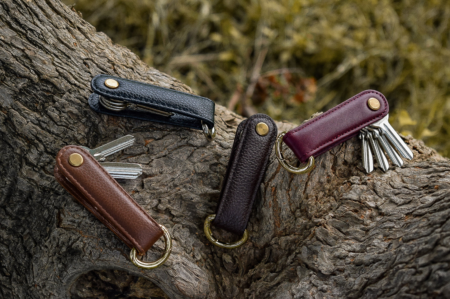 Midnight Black Pebbled Leather