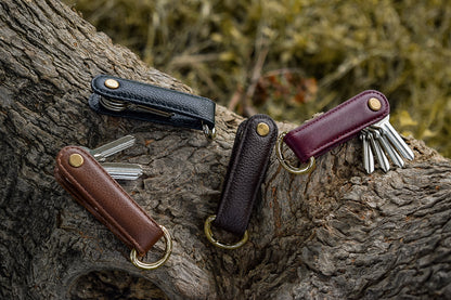 Midnight Black Pebbled Leather