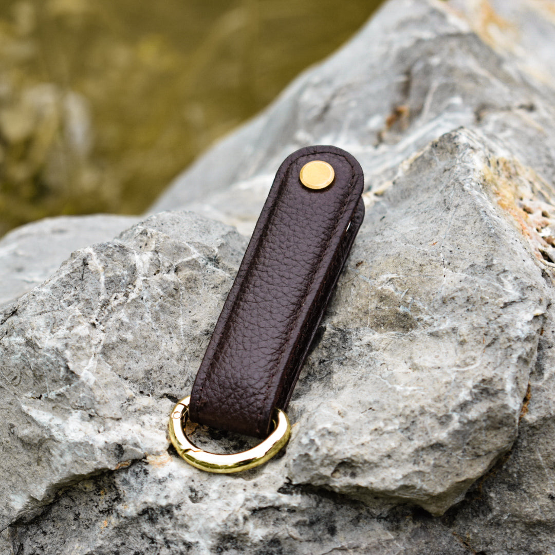 Chestnut Pebbled Leather