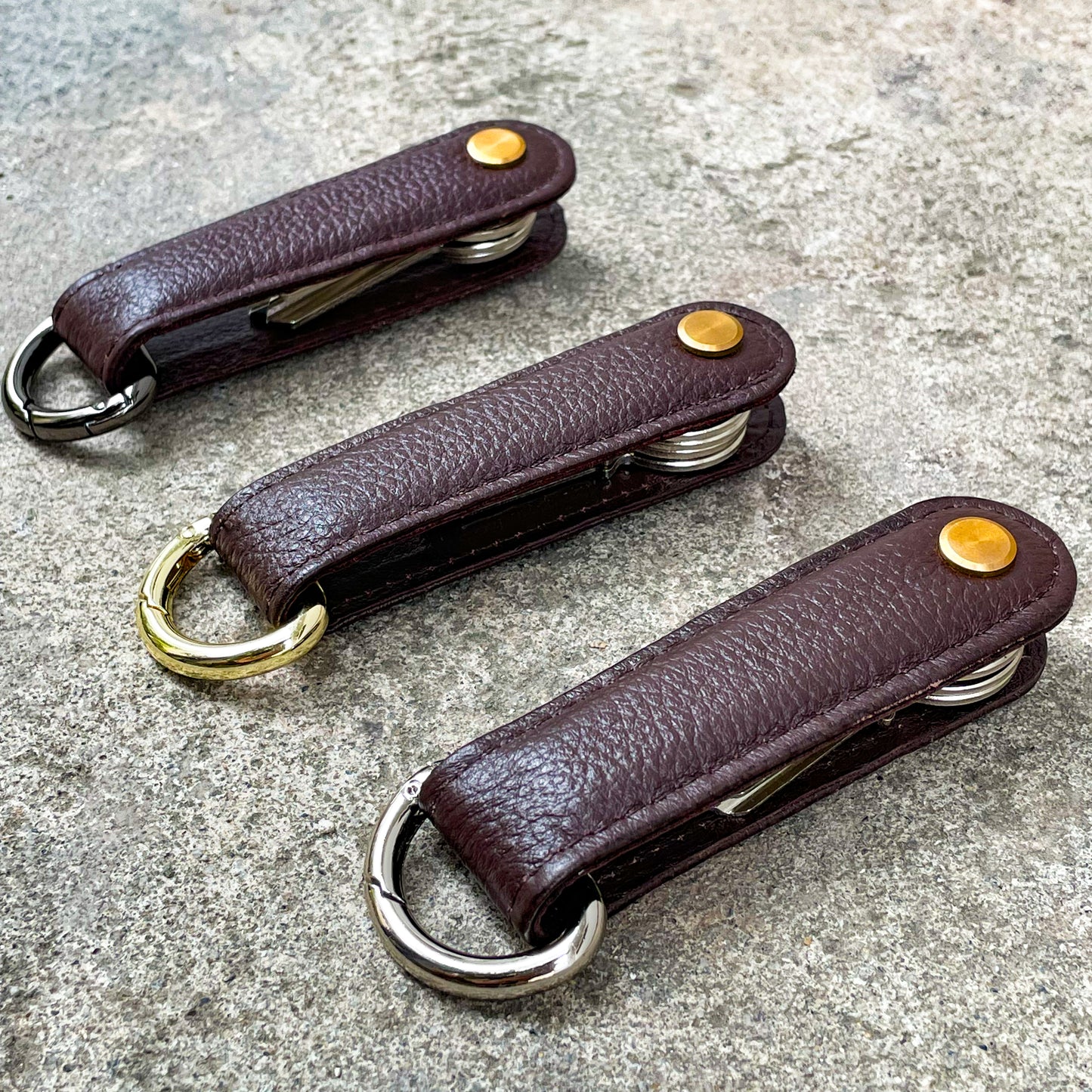 Chestnut Pebbled Leather