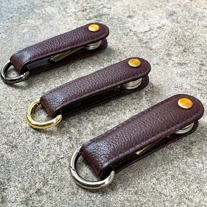 Chestnut Pebbled Leather