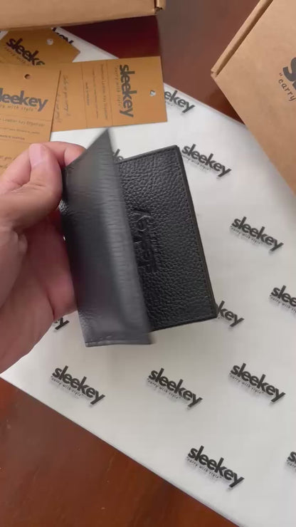 PocketPro - Black Pebbeled Leather